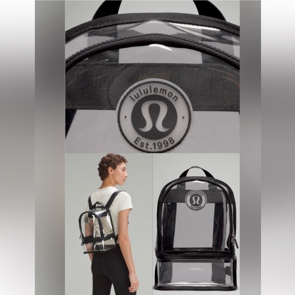lululemon Clear Backpack Mini 10L  *Logo - Picture 1 of 8